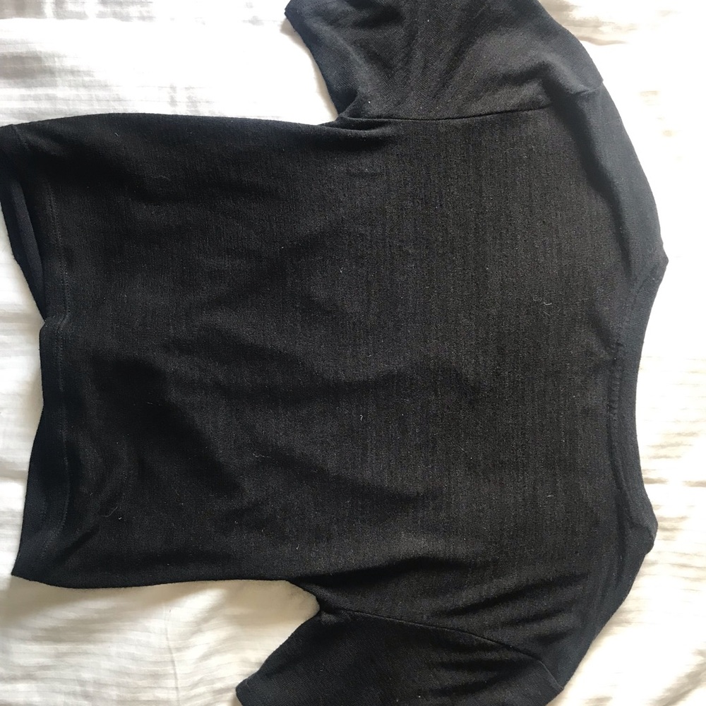 Black Wilfred Free Tie T-Shirt - Picture 4 of 4